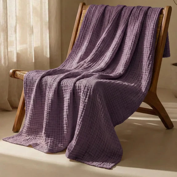 La Couverture 100% Mousseline de Coton -