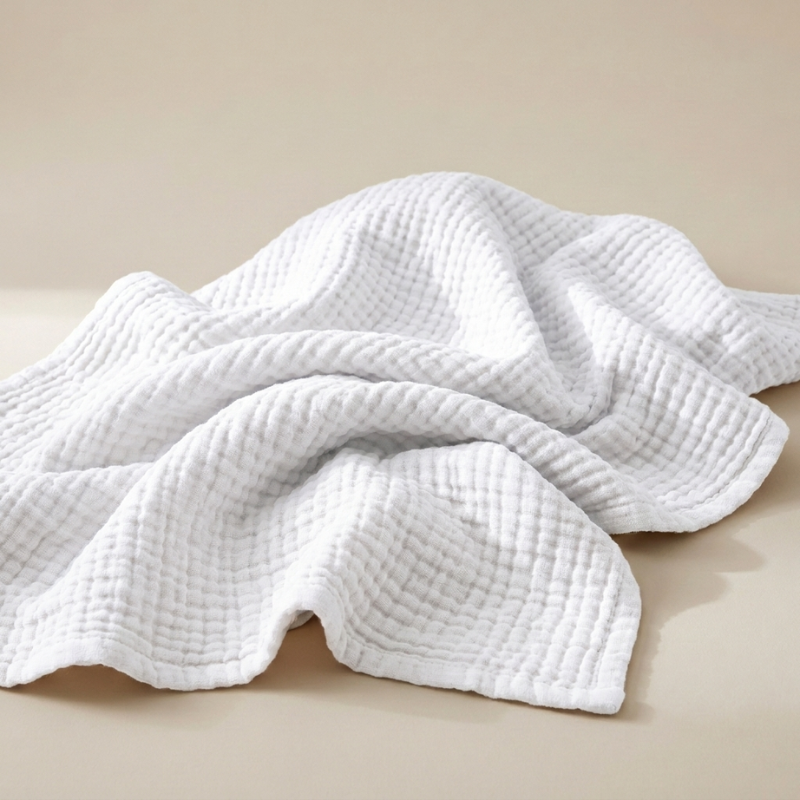 La Couverture 100% Mousseline de Coton