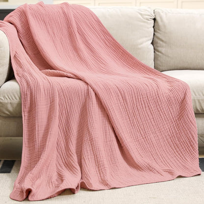 La Couverture 100% Mousseline de Coton -