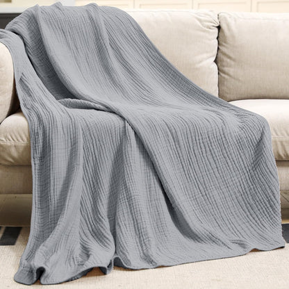 La Couverture 100% Mousseline de Coton -