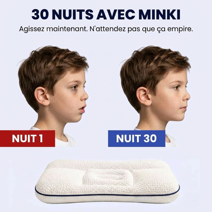 Oreiller Ergonomique Kids Minki