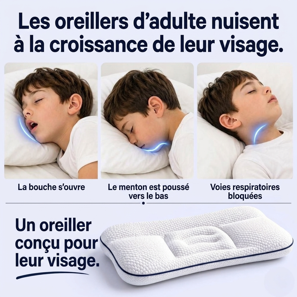 Oreiller Ergonomique Kids Minki